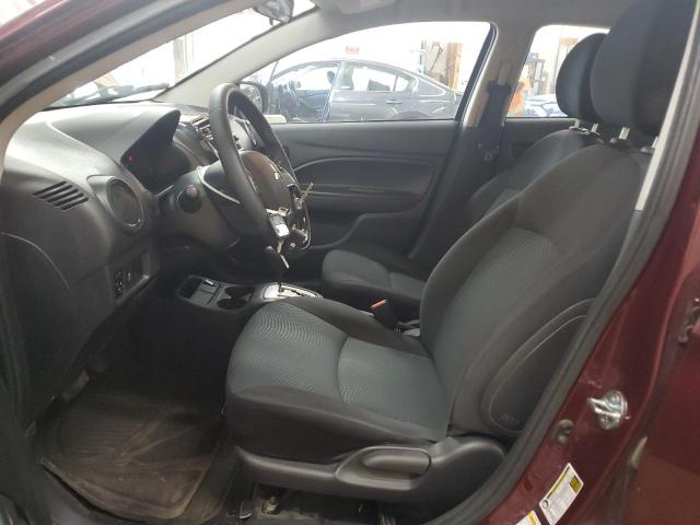  MITSUBISHI MIRAGE 2018 Burgundy