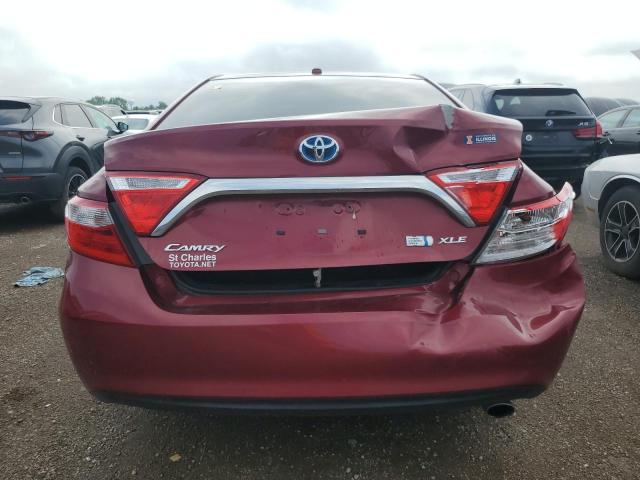  TOYOTA CAMRY 2015 Red