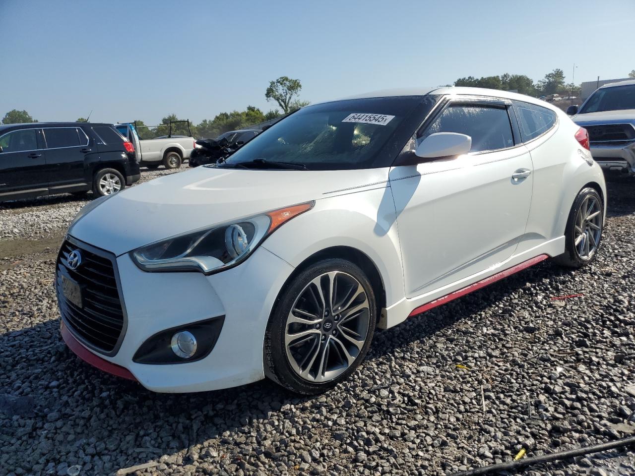2016 Hyundai Veloster Turbo VIN: KMHTC6AEXGU288089 Lot: 64415545