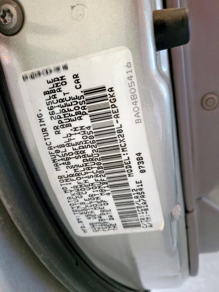 2002 Toyota Avalon Xl VIN: 4T1BF28B02U226054 Lot: 64623505