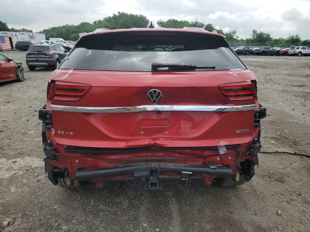 2020 Volkswagen Atlas Cross Sport Se VIN: 1V26E2CA4LC215927 Lot: 63402165