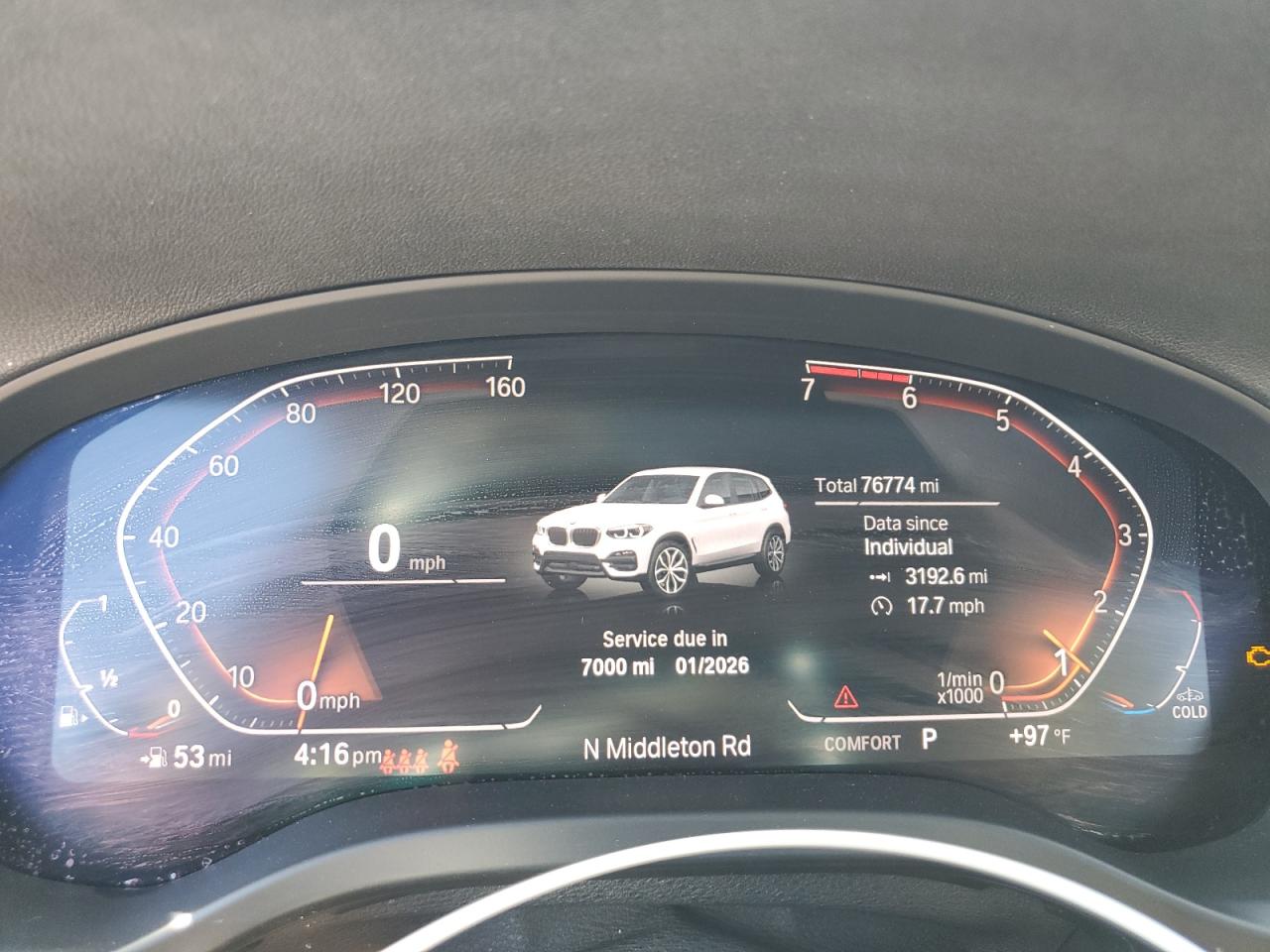 2020 BMW X3 Sdrive30I VIN: 5UXTY3C04L9B14815 Lot: 63414895