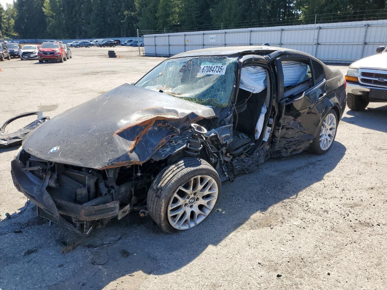 2007 BMW 328 I Sulev VIN: WBAVC53517FZ78772 Lot: 67084735