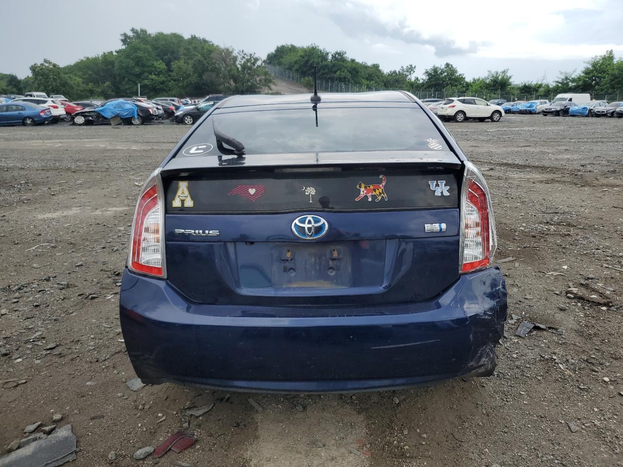 2014 Toyota Prius VIN: JTDKN3DU5E0358470 Lot: 64658195