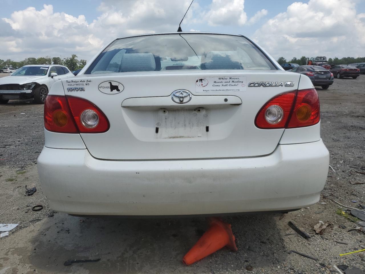 2003 Toyota Corolla Ce VIN: JTDBR32E030017443 Lot: 64683435