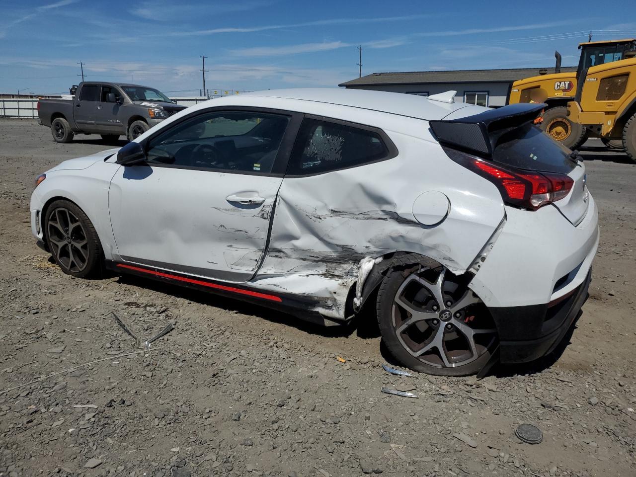 2019 Hyundai Veloster N white null gas KMHT36AH0KU002379 photo #3