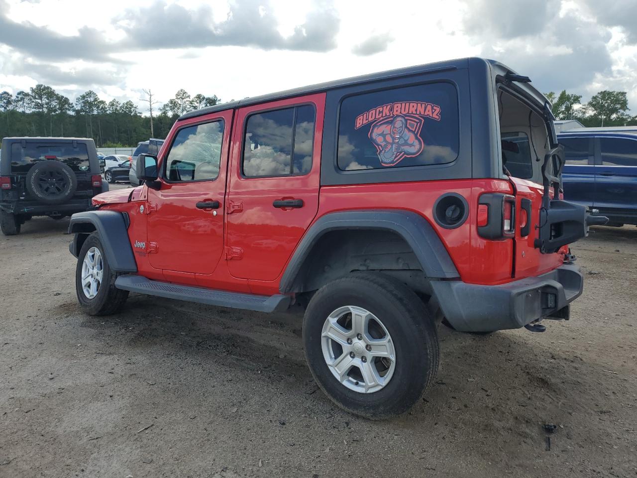 2020 Jeep Wrangler Unlimited Sport VIN: 1C4HJXDN7LW264610 Lot: 64876095