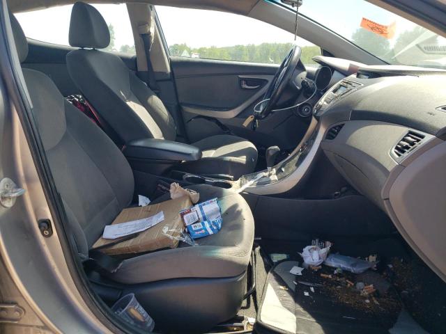  HYUNDAI ELANTRA 2013 Серебристый