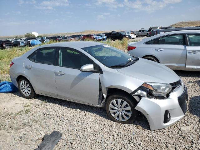  TOYOTA COROLLA 2015 Srebrny