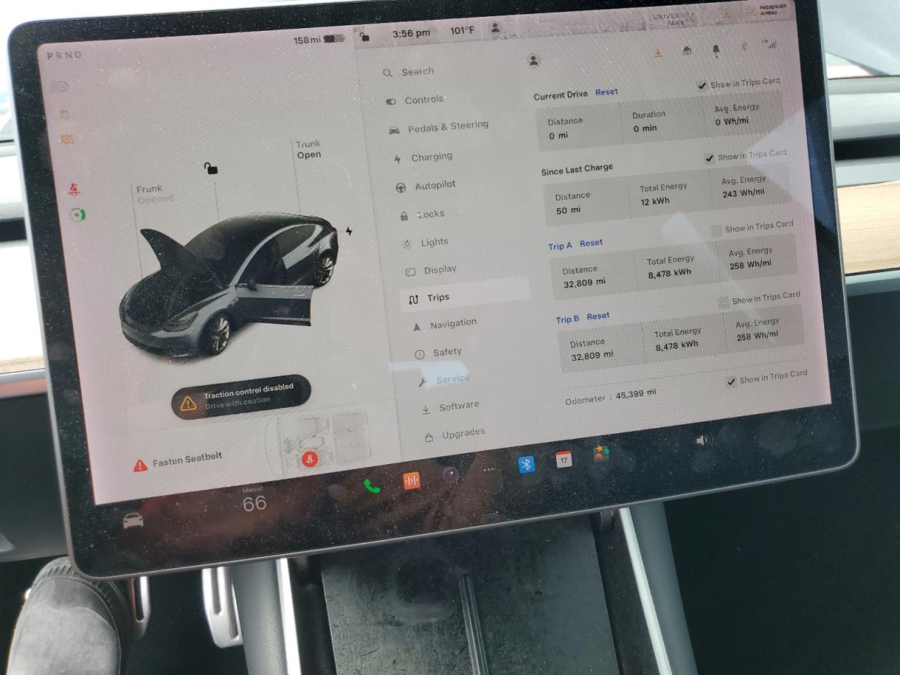 2020 Tesla Model 3 VIN: 5YJ3E1EB3LF588951 Lot: 65176625
