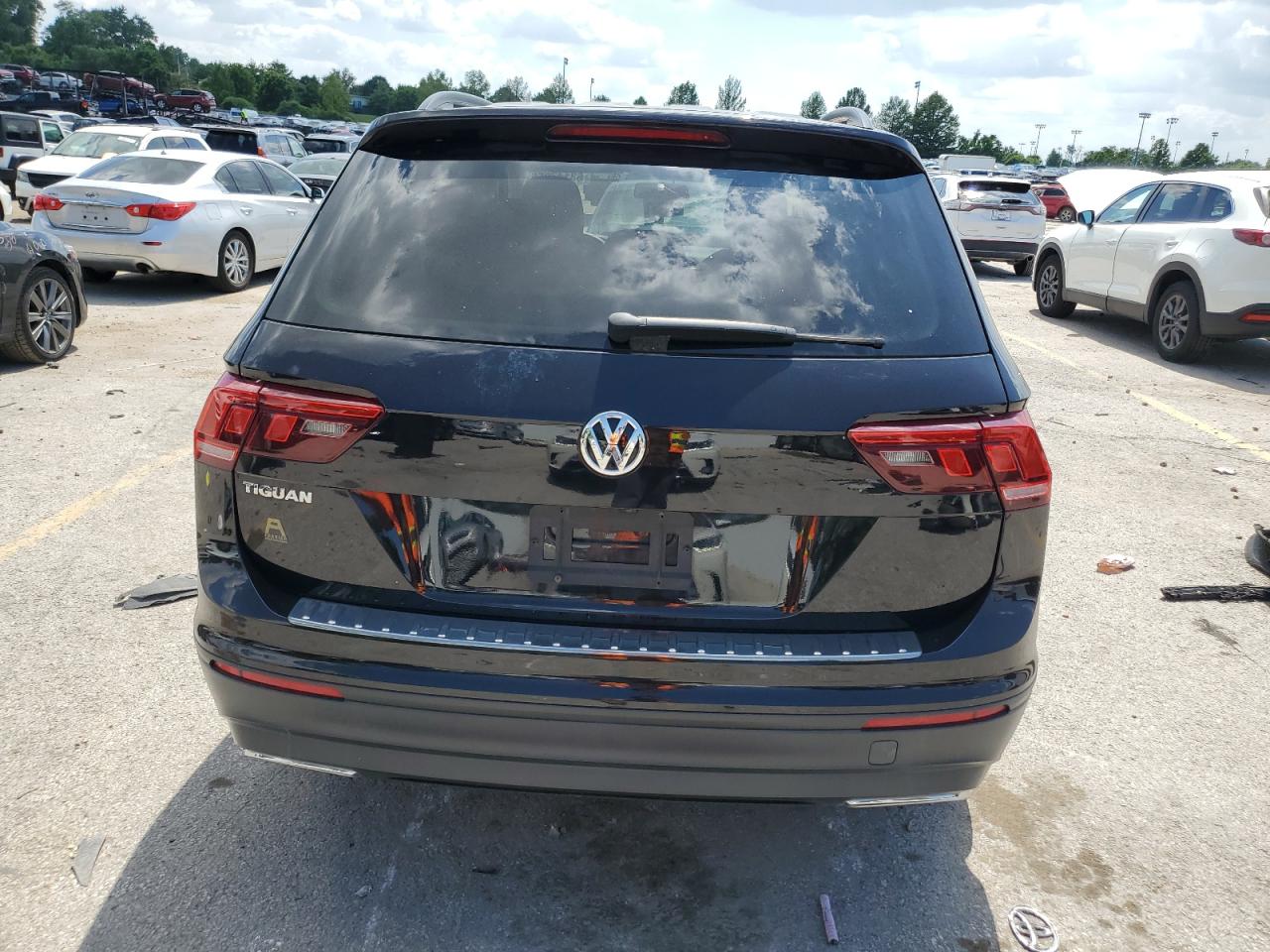 2019 Volkswagen Tiguan S VIN: 3VV1B7AX7KM125422 Lot: 63147355