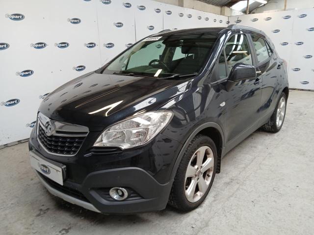 2013 VAUXHALL MOKKA EXCL for sale at Copart BELFAST