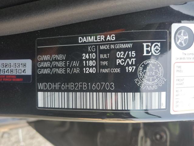 2015 MERCEDES-BENZ E 400 4MATIC  