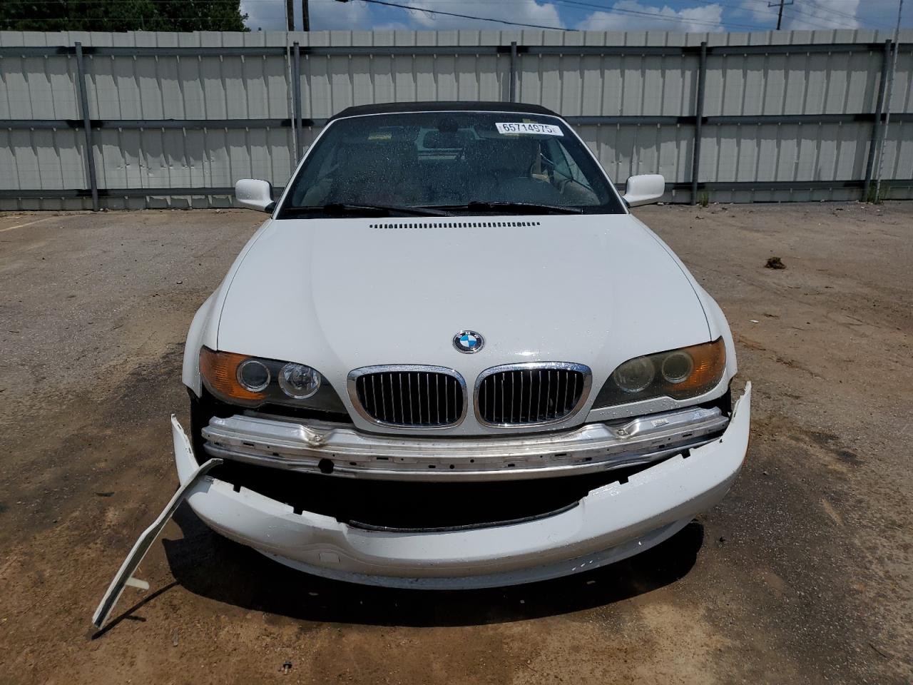 2004 BMW 325 Ci VIN: WBABW33494PL28034 Lot: 65714975
