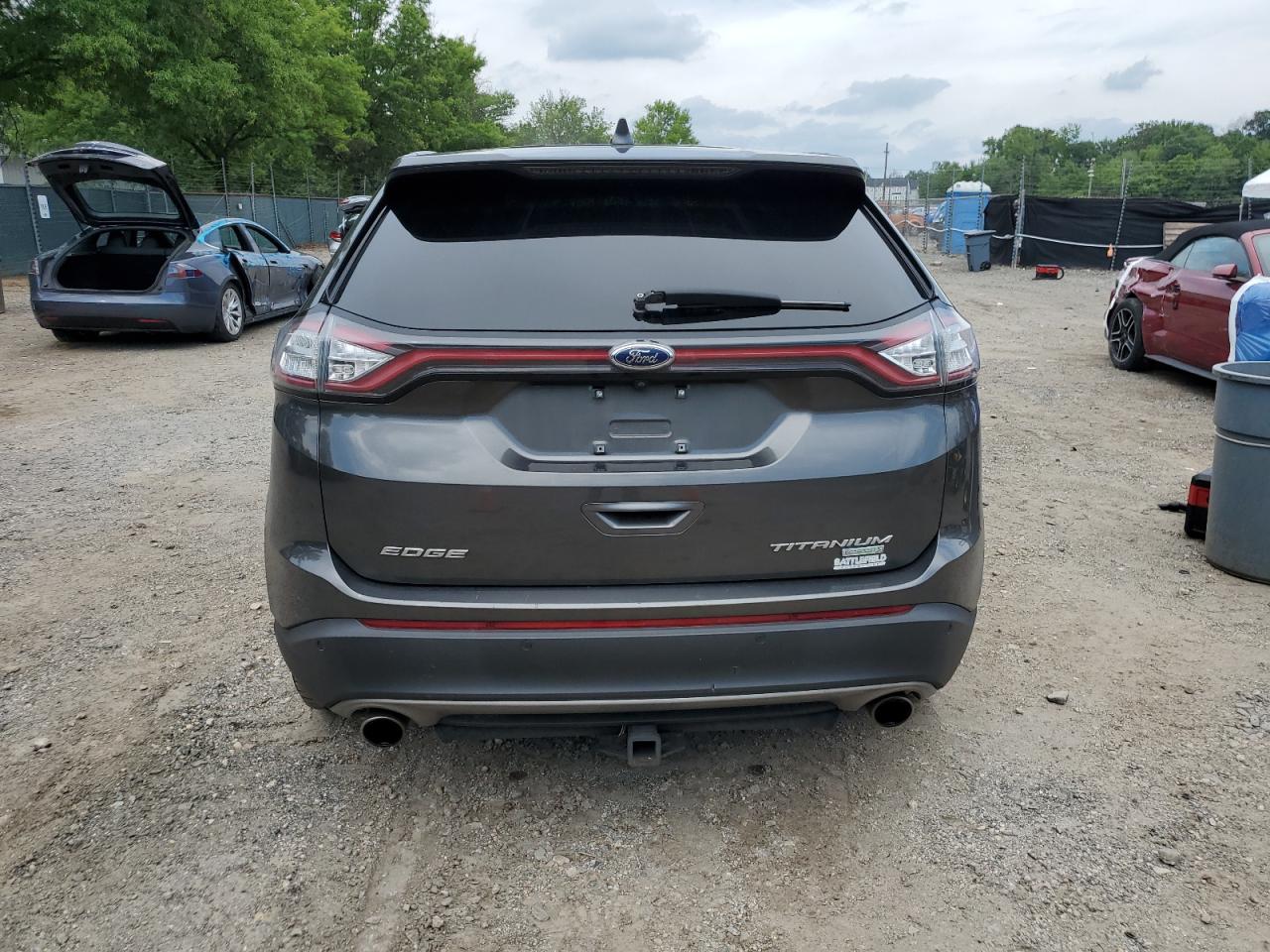 2018 Ford Edge Titanium VIN: 2FMPK3K96JBB41723 Lot: 64735205