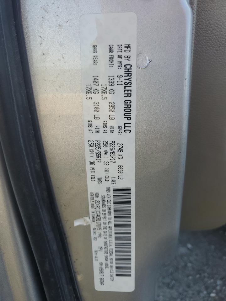 2012 Chrysler Town & Country Touring L VIN: 2C4RC1CG4CR117975 Lot: 66079845