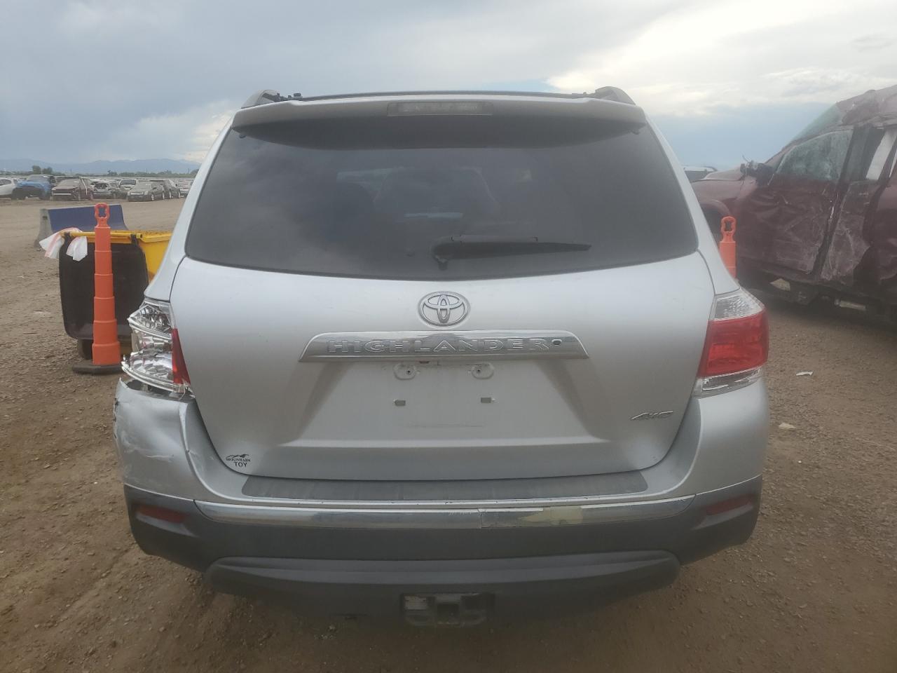 2013 Toyota Highlander Base VIN: 5TDBK3EH7DS258067 Lot: 63045825