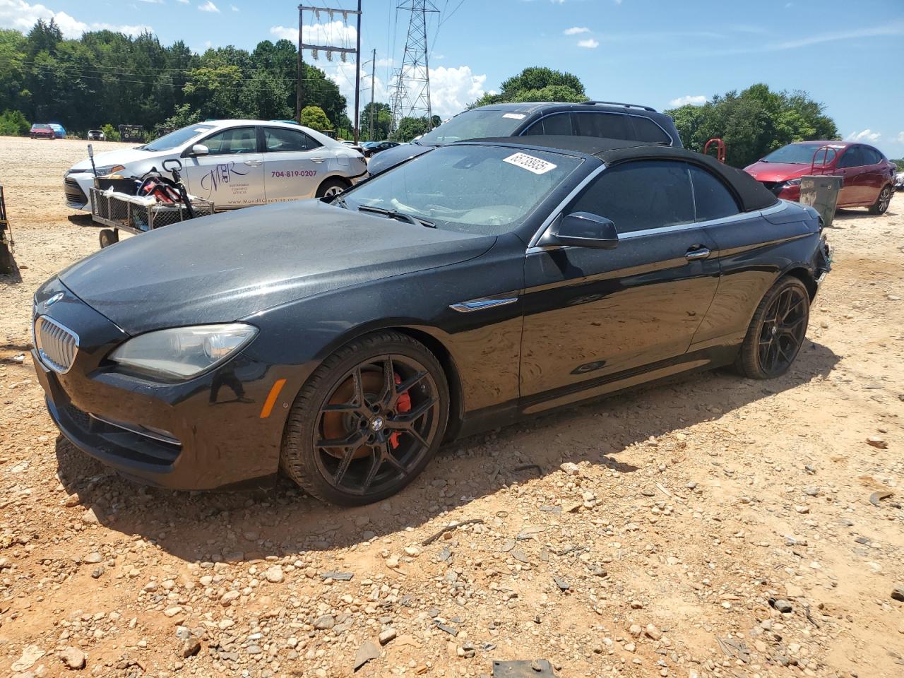 2012 BMW 650 I VIN: WBALZ3C56CDL70455 Lot: 65738935
