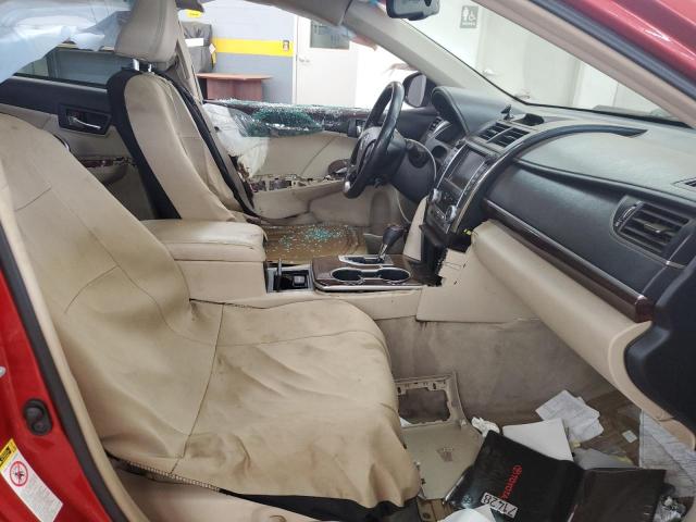  TOYOTA CAMRY 2012 Red