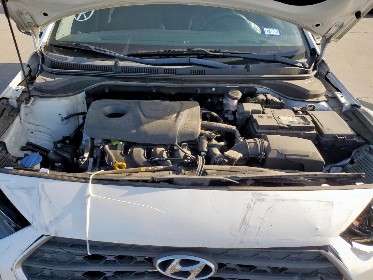 2018 Hyundai Accent Se VIN: 3KPC24A3XJE020451 Lot: 64504825