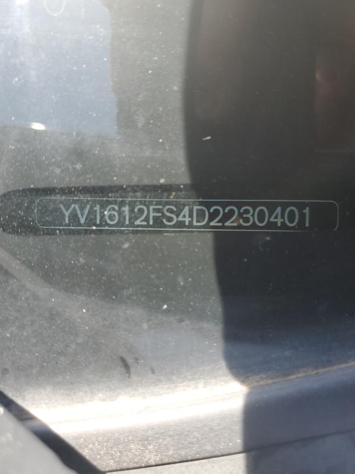 2013 Volvo S60 T5 VIN: YV1612FS4D2230401 Lot: 63463655
