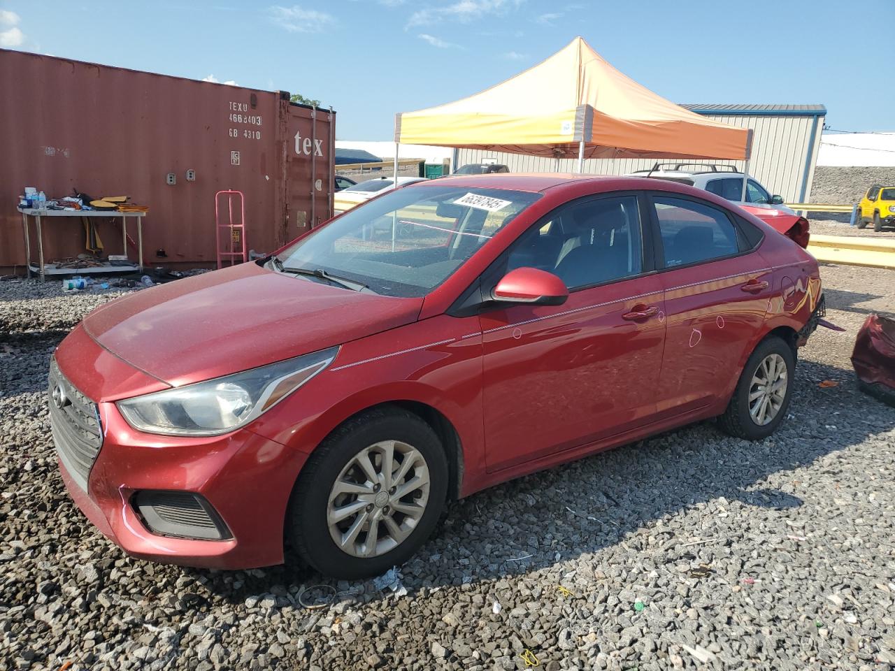2018 Hyundai Accent Se VIN: 3KPC24A32JE021481 Lot: 66397845