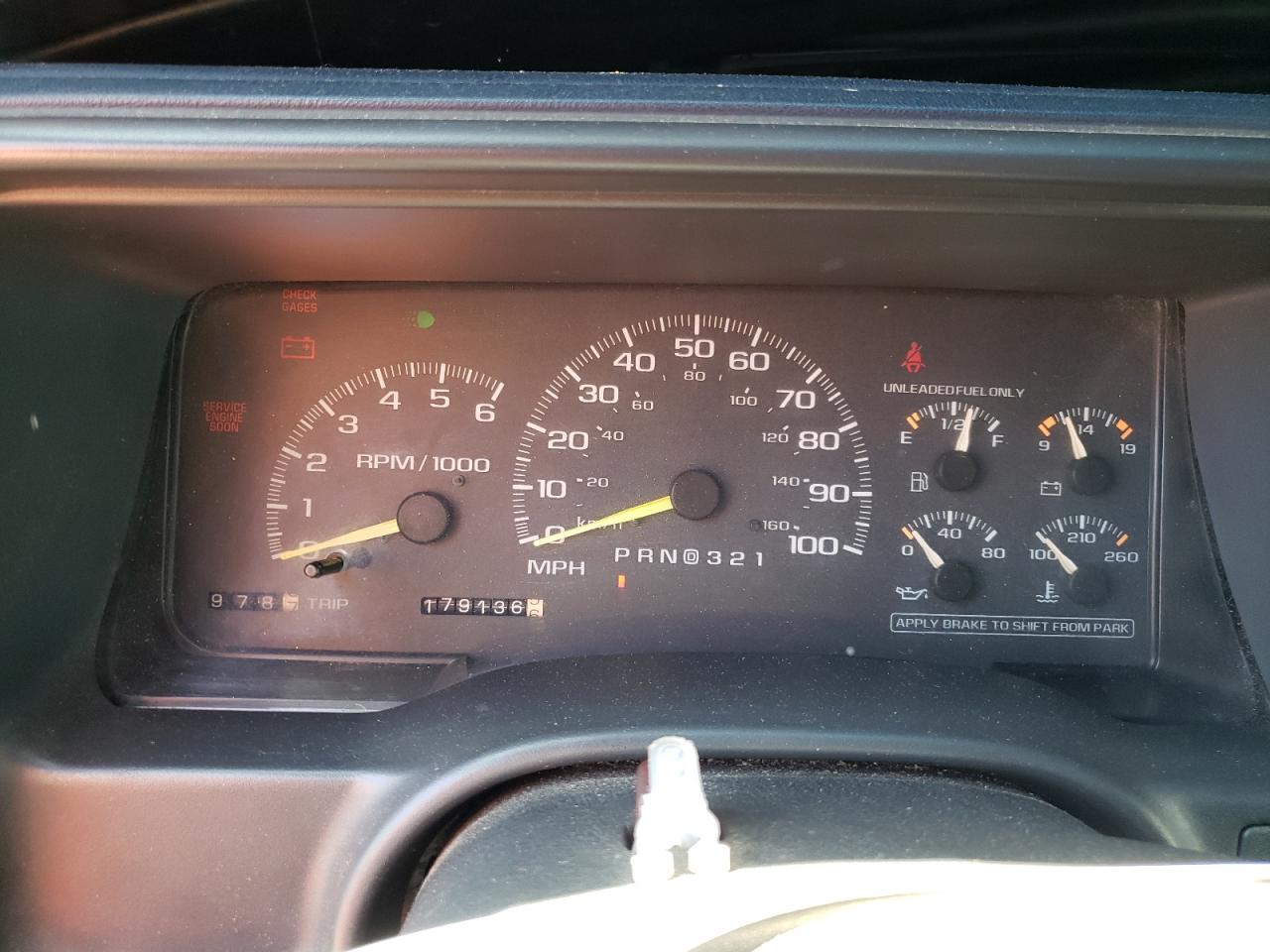 1GNEK13R8VJ409419 1997 Chevrolet Tahoe K1500