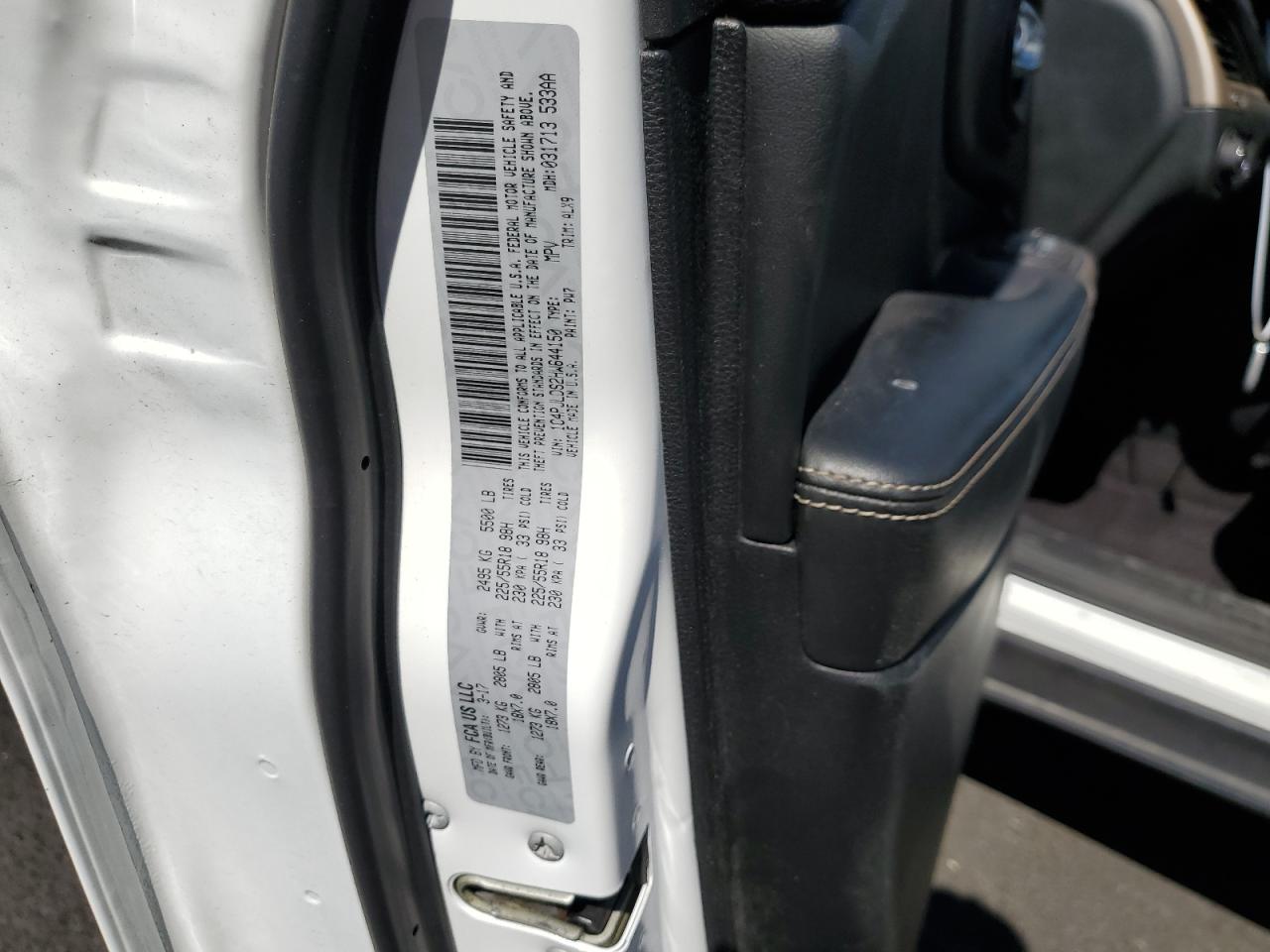 2017 Jeep Cherokee Limited VIN: 1C4PJLDS2HW644150 Lot: 64274335