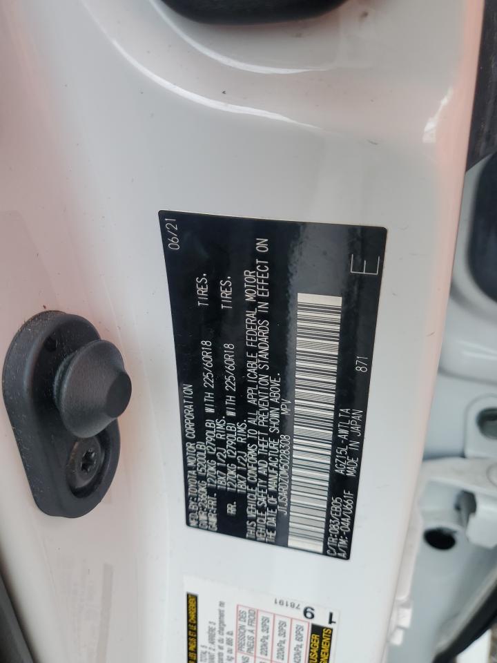 2021 Lexus Nx 300 Base VIN: JTJSARDZ0M5028308 Lot: 63190055