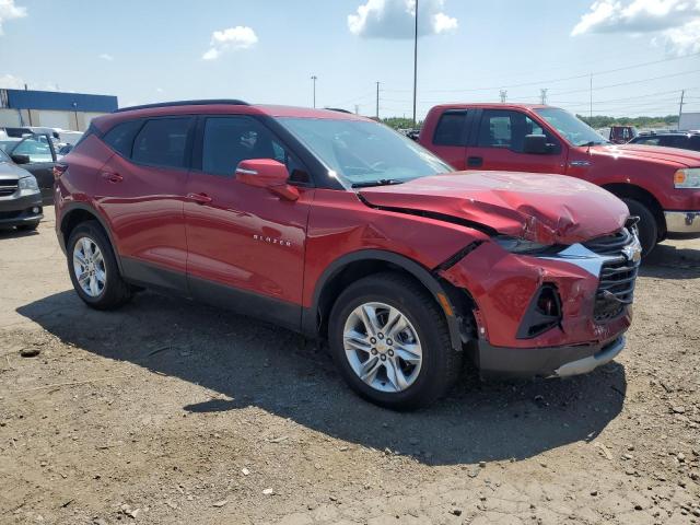  CHEVROLET BLAZER 2021 Czerwony