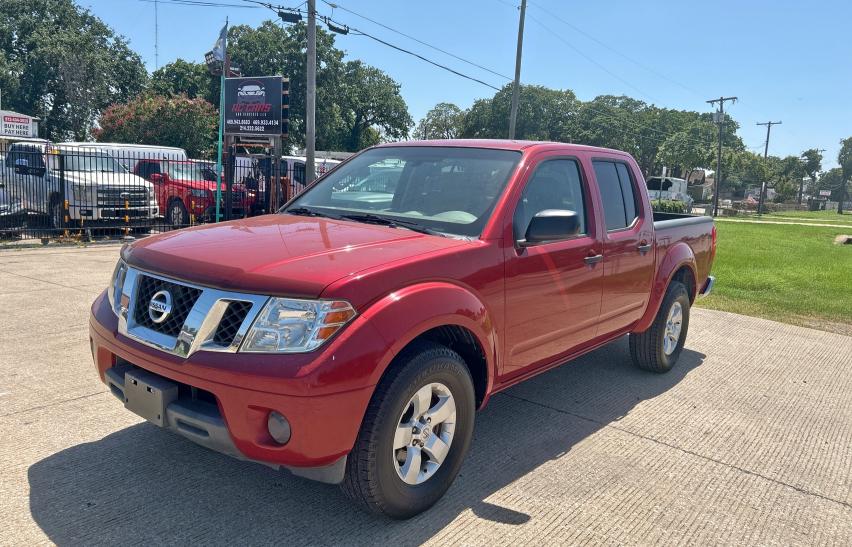 Pickups NISSAN FRONTIER 2012 Red