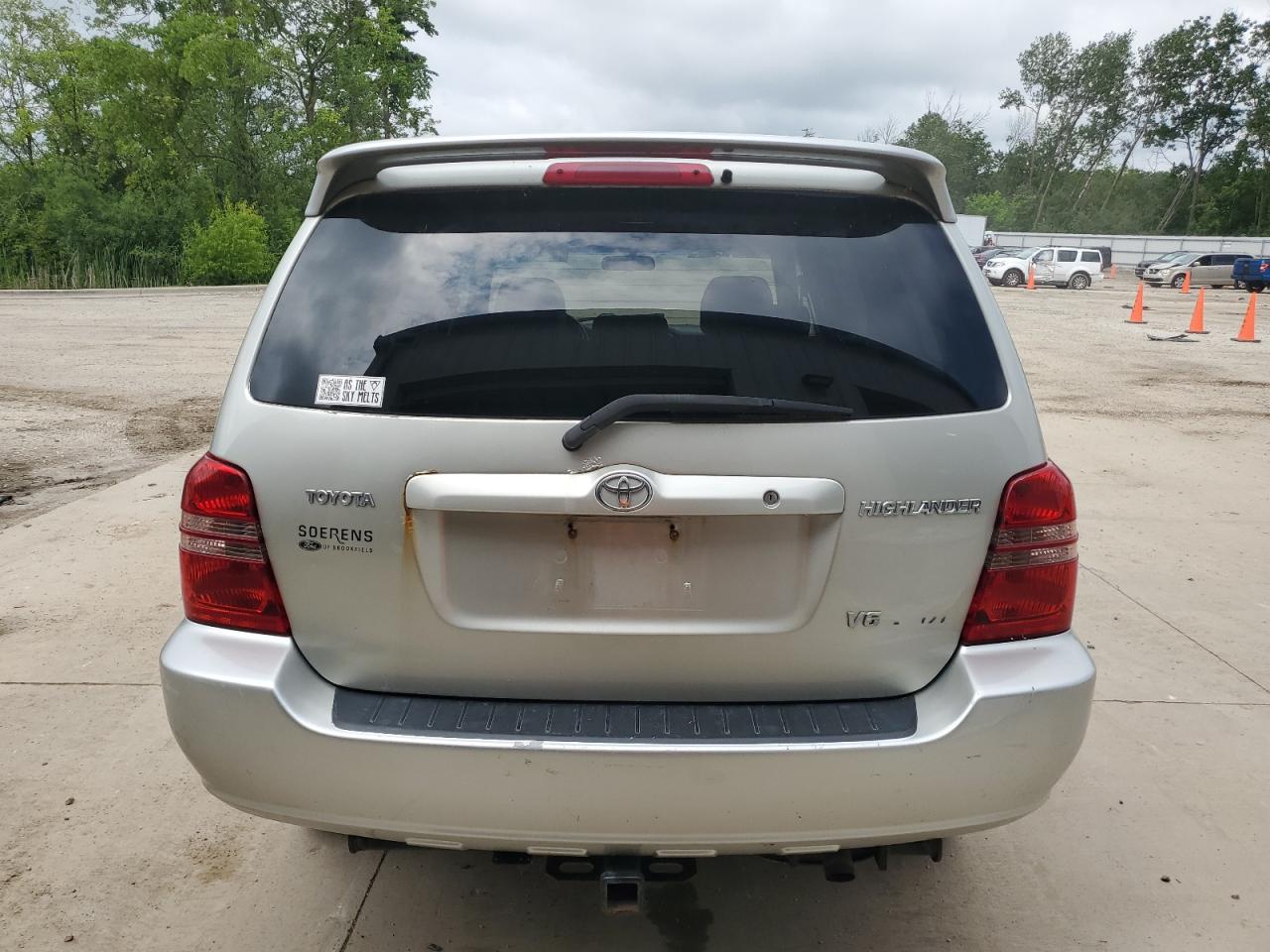 2003 Toyota Highlander Limited VIN: JTEHF21A130145178 Lot: 64521025