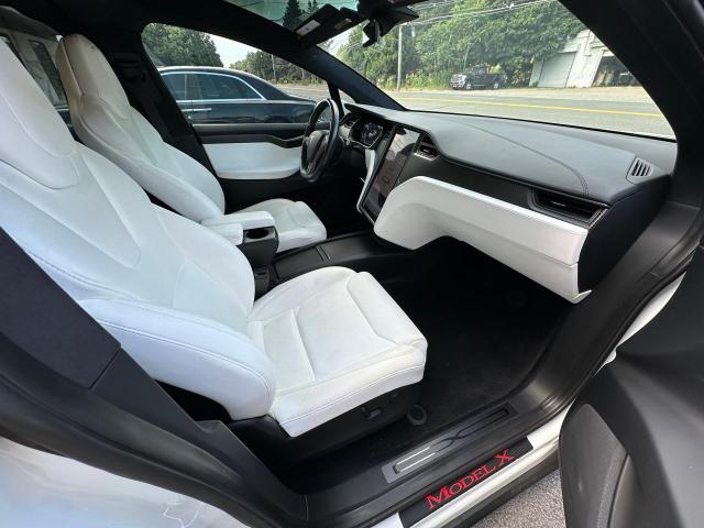  TESLA MODEL X 2018 Biały