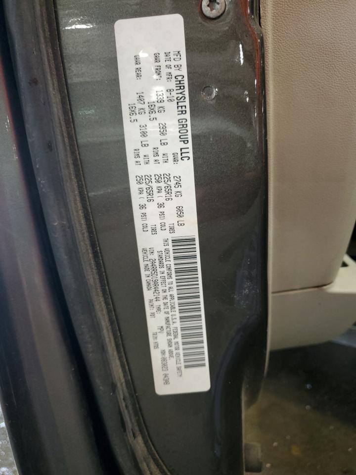 2010 Chrysler Town & Country Touring VIN: 2A4RR5D19AR442144 Lot: 64803965