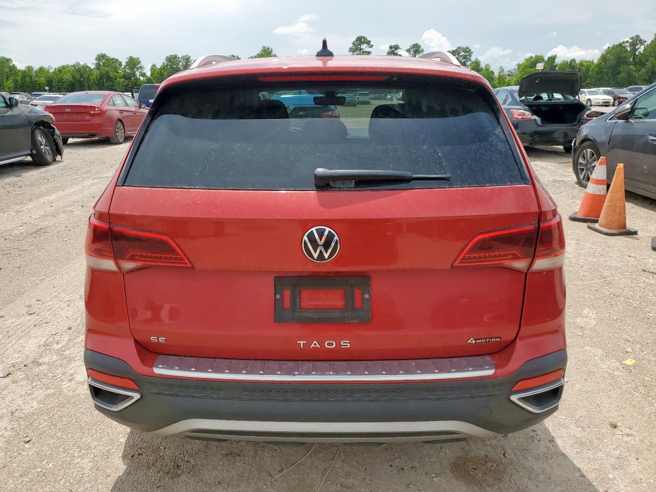 2022 Volkswagen Taos Se Iq Drive VIN: 3VVPX7B21NM057993 Lot: 64691275