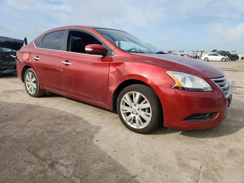  NISSAN SENTRA 2015 Czerwony