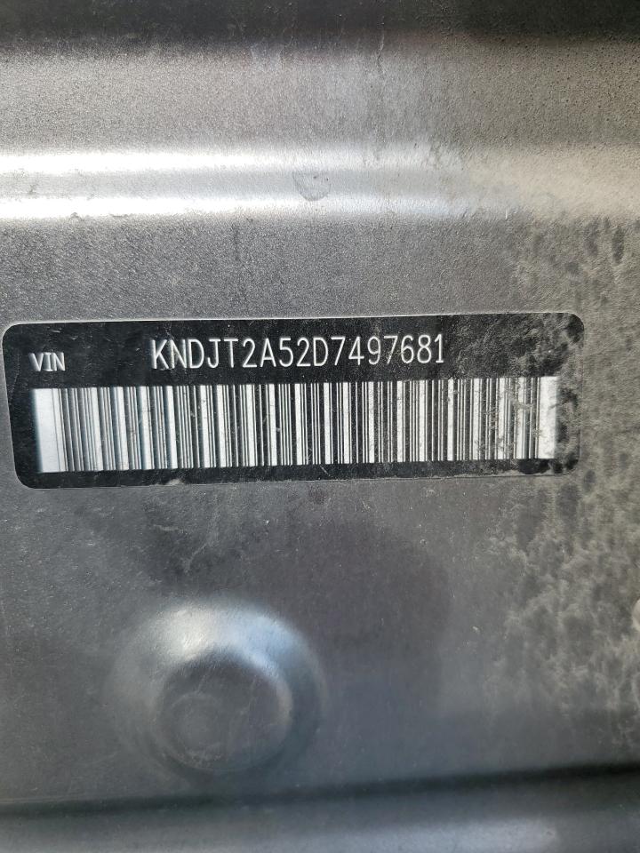 2013 Kia Soul VIN: KNDJT2A52D7497681 Lot: 65223485
