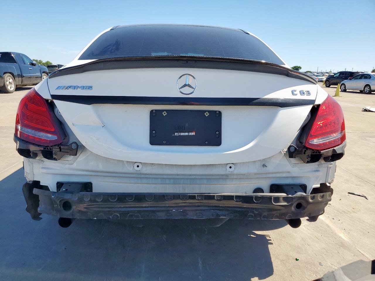 2017 Mercedes-Benz C 63 Amg VIN: 55SWF8GB6HU230801 Lot: 65757505