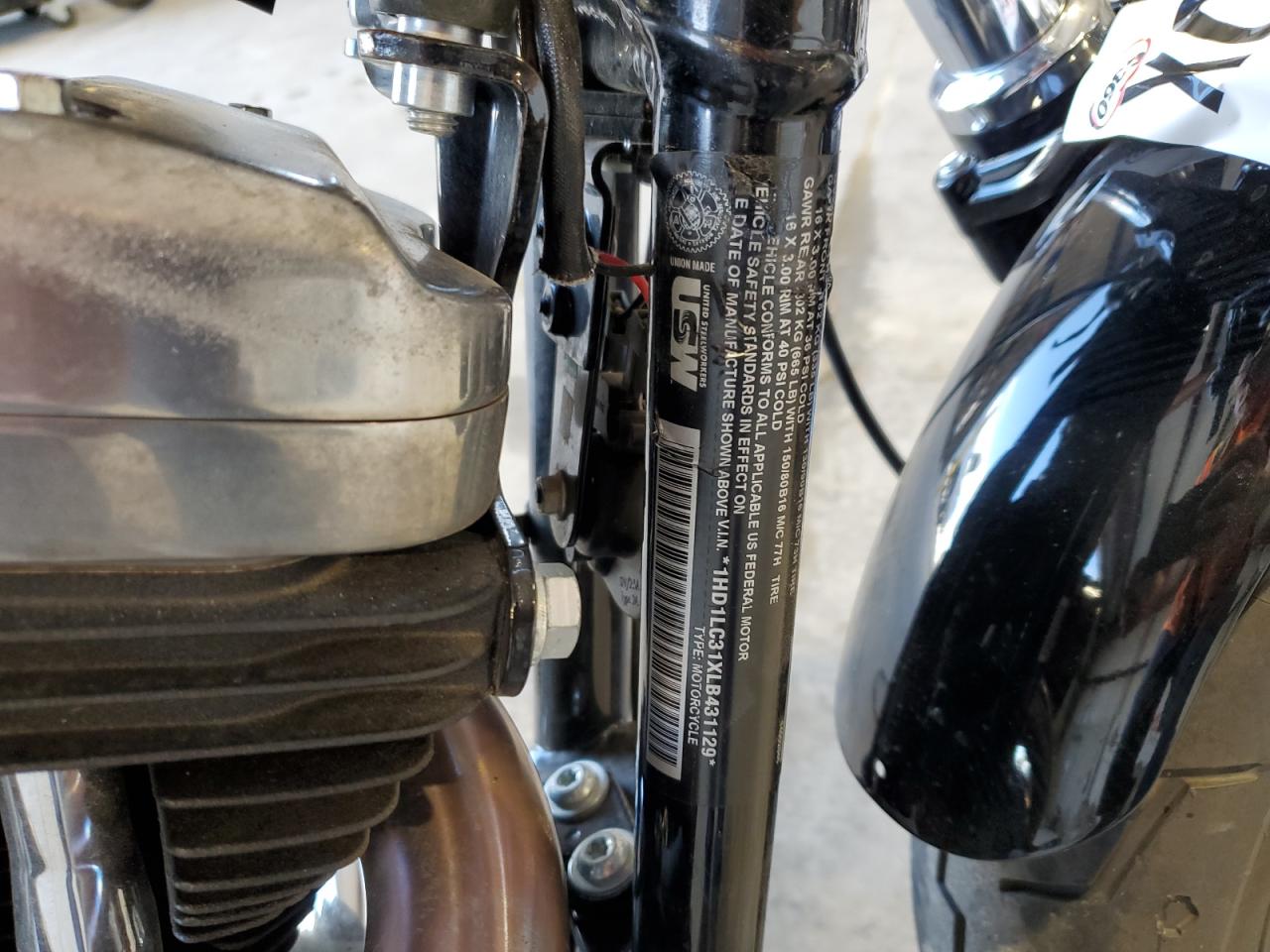 2020 Harley-Davidson Xl1200 X VIN: 1HD1LC31XLB431129 Lot: 63987635