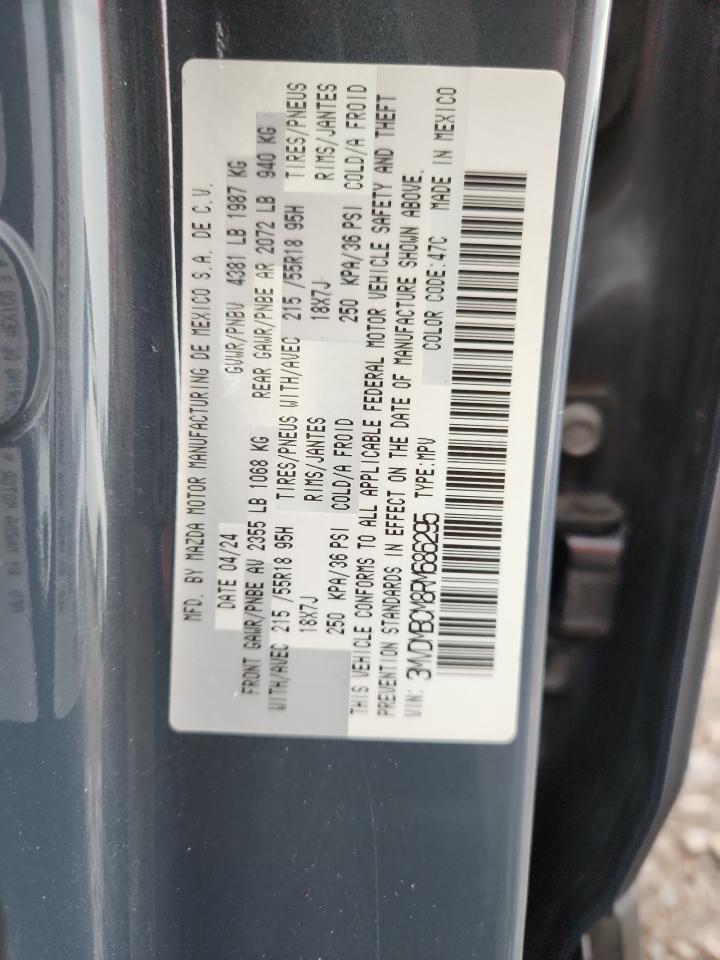 2024 Mazda Cx-30 Preferred VIN: 3MVDMBCM8RM686295 Lot: 63946845