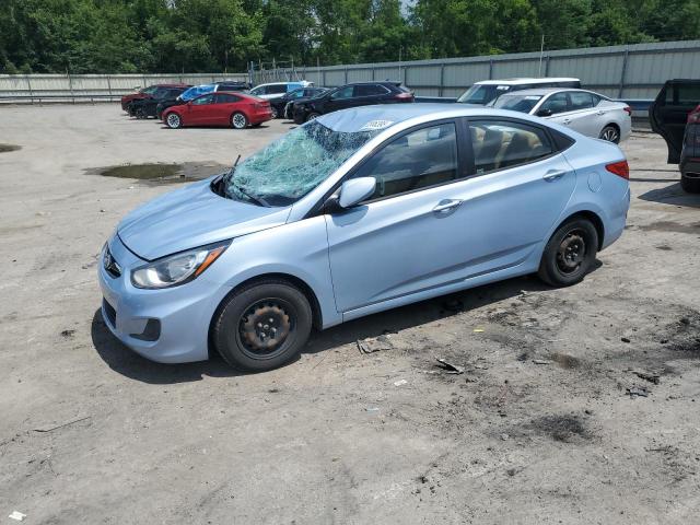 HYUNDAI ACCENT 2014 Granatowy