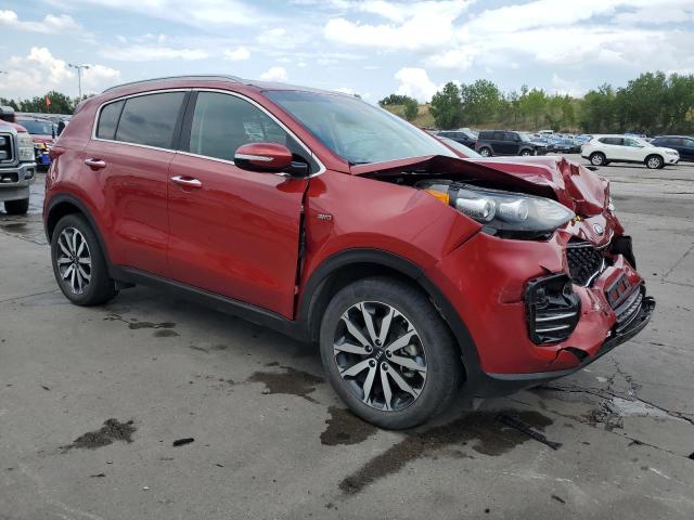  KIA SPORTAGE 2018 Красный