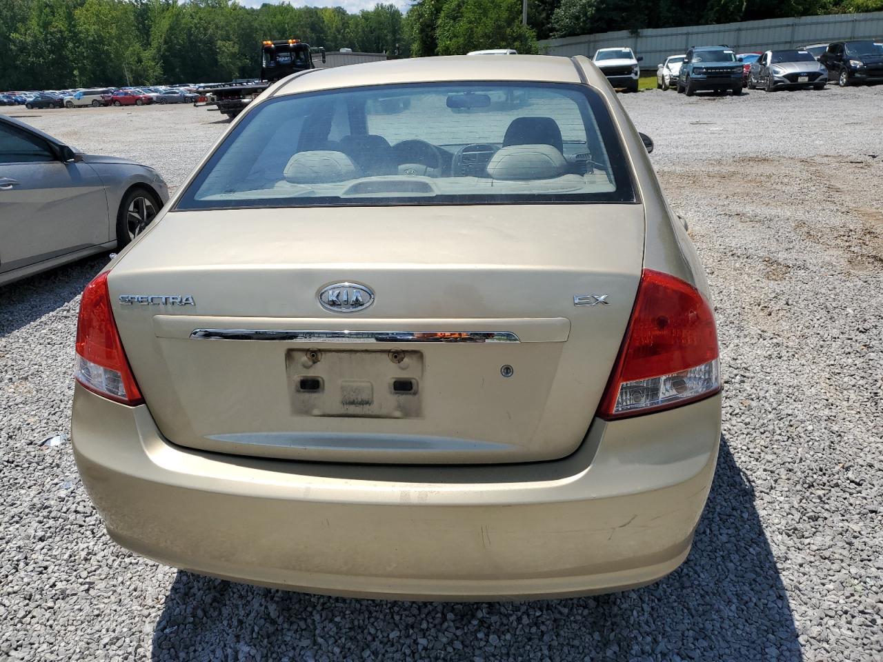 2009 Kia Spectra Ex VIN: KNAFE221595651392 Lot: 63192575