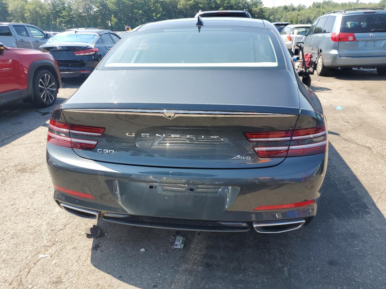 2022 Genesis G80 Base VIN: KMTGB4SC7NU092202 Lot: 64452475