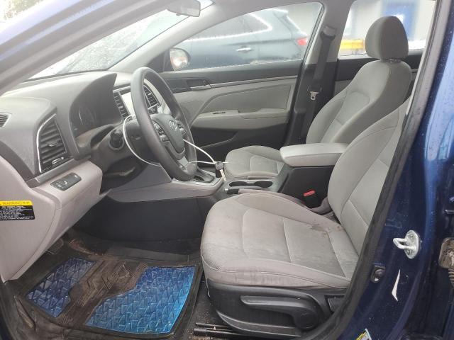  HYUNDAI ELANTRA 2018 Granatowy