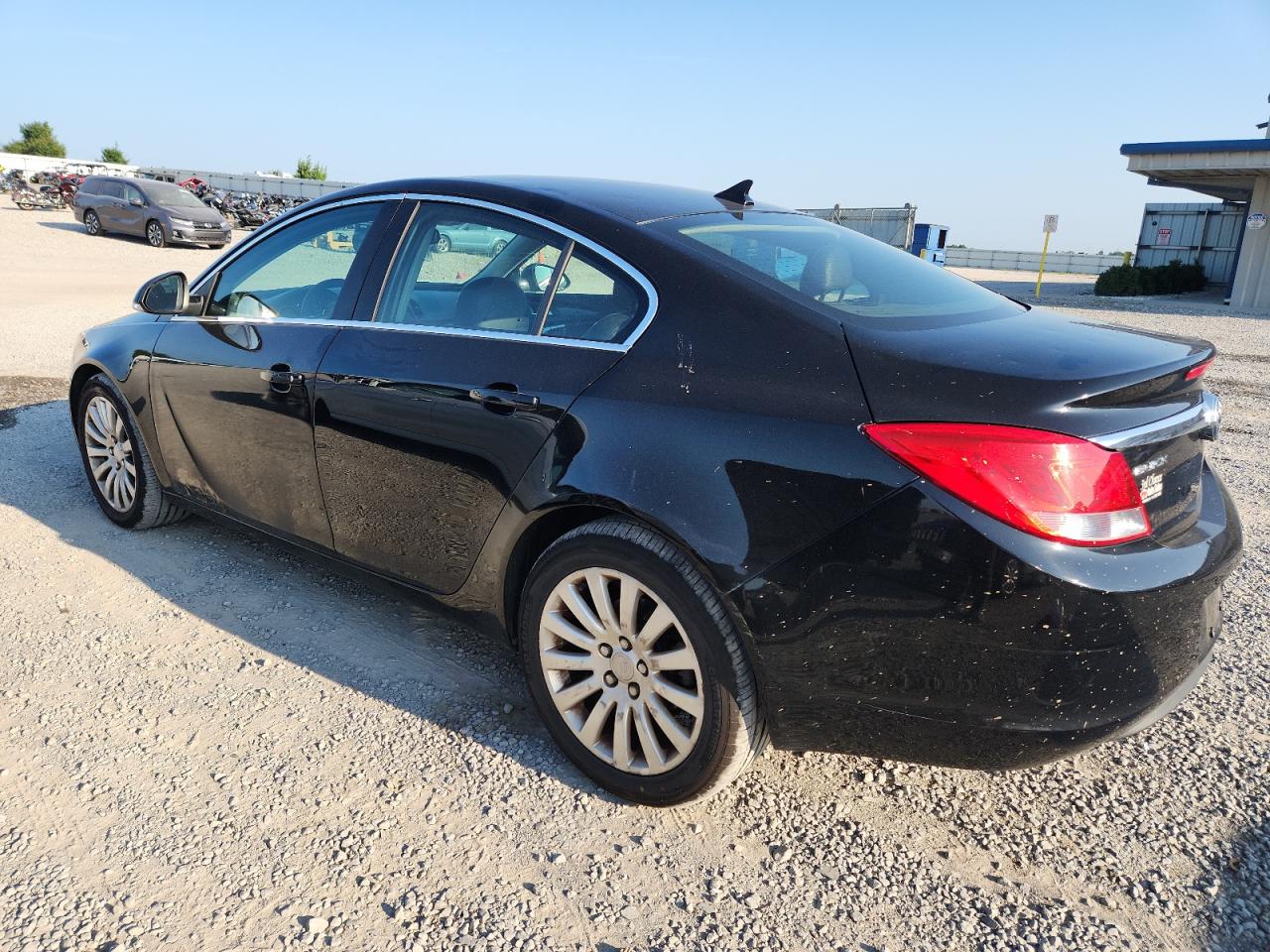 2012 Buick Regal black sedan flexible 2G4GR5EK9C9129842 photo #3