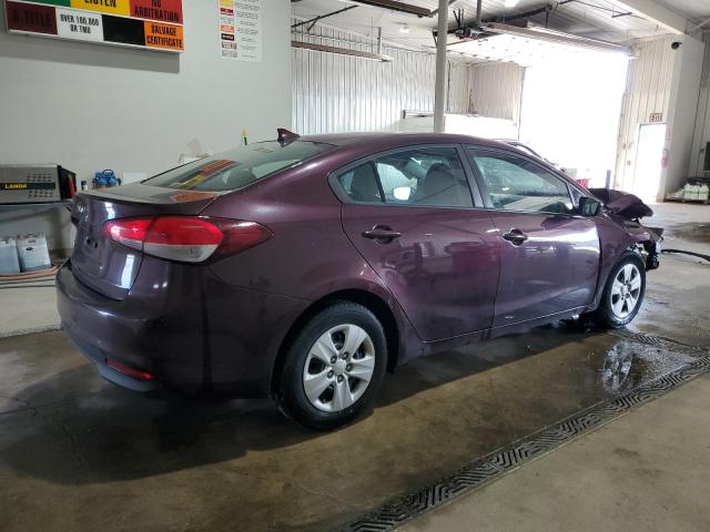  KIA FORTE 2018 Бургунди
