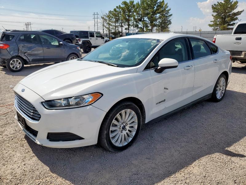 Sedans FORD FUSION 2014 White