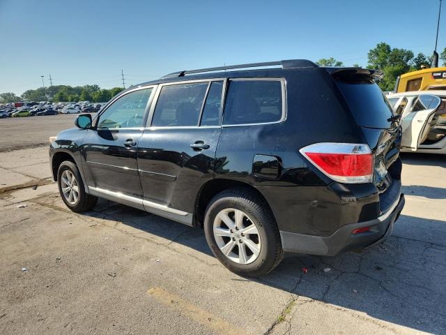  TOYOTA HIGHLANDER 2012 Черный