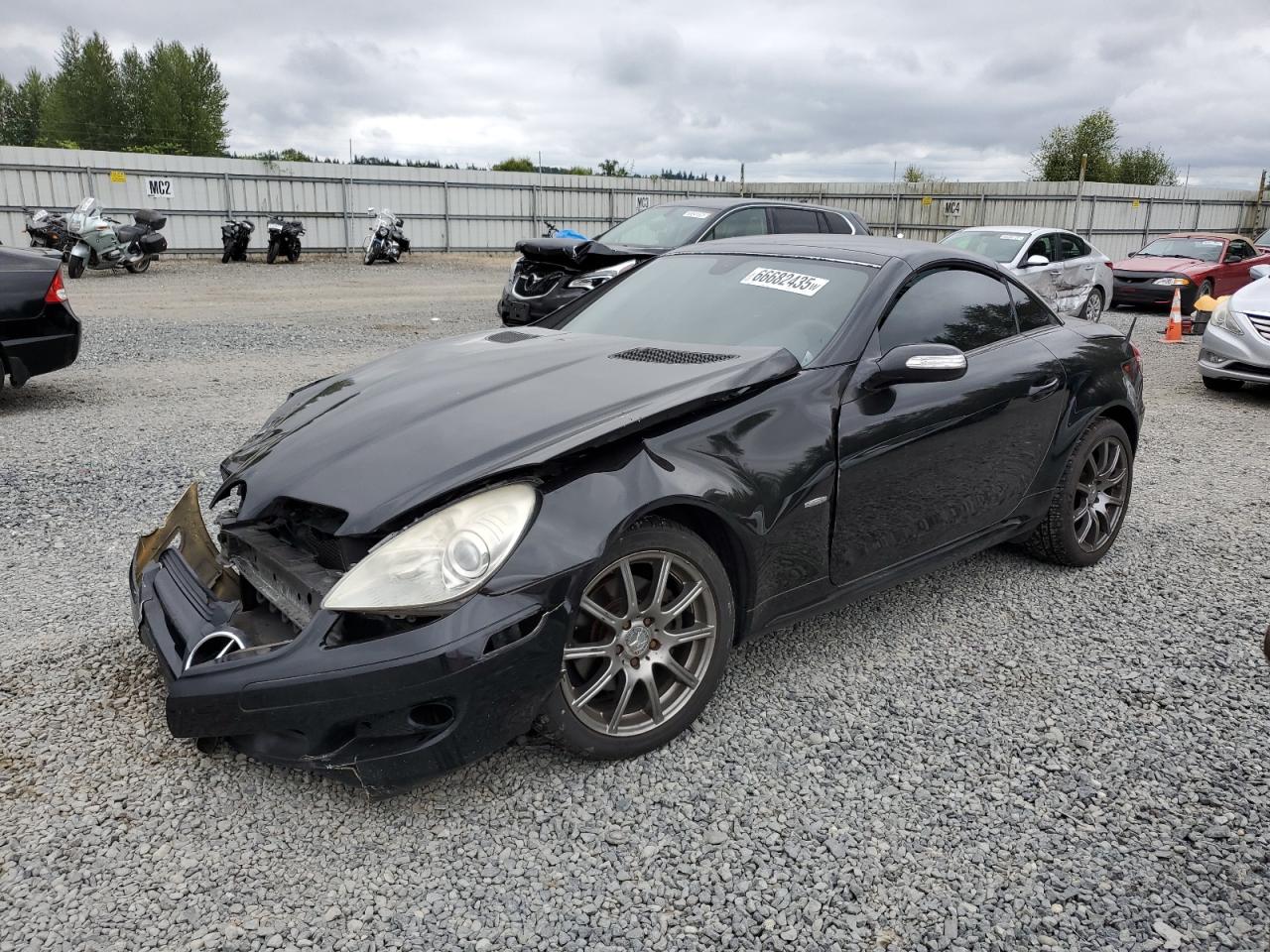 2008 Mercedes-Benz Slk 280 VIN: WDBWK54F88F180111 Lot: 66682435